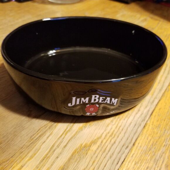Jim Beam bar snack bowl 2006 mfg by Sherwood brands Rare Find READ - Picture 1 of 11